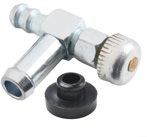 YUANGANG Bon contrôle du carburant avec une vanne d'arrêt à œillets pour générateur, réservoir d'essence, interrupteur de soupape d'arrêt de pompe, robinet et vanne d'arrêt pour essence (A)