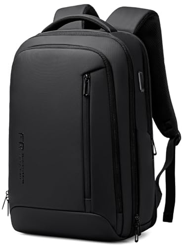 Fenree.geer Laptop Backpack, USB port 17 Laptop Travel Backpack | Men's business rucksack, Water Resistant Laptop Bag for men and women Work Underseat Cabin Bag