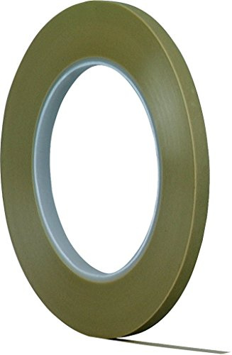 3M 218 Fine Line Tape, 25 mm x 55 m, Olive, Pack of 36