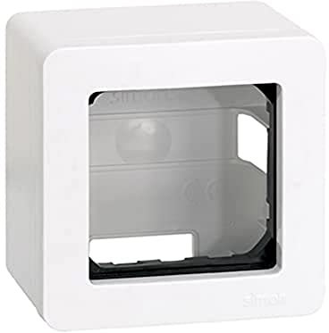Simon 27811-35 placa de pared y cubierta de interruptor Blanco