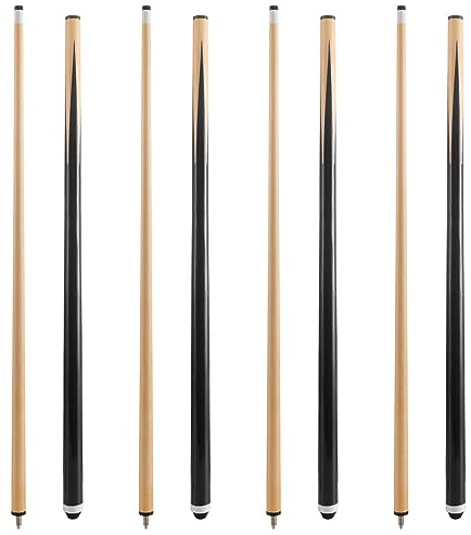 HMQQ Pool Cue Stick/Billairds cue Stick Pool Stick 58 Set of 2/Set of 4 /Set of 4 20OZ, 48 Set of 2/ Set of 4, with Different Weight/Size/Quantity (48 Set of 4)