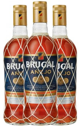 Ron Brugal Añejo 70 cl (Caja de 3 Botellas de 70 cl)