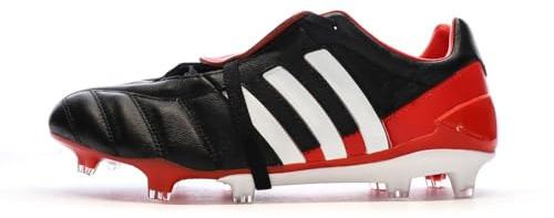 adidas Predator Mania Men's Black/Red Soccer Shoes, Black, 11 UK