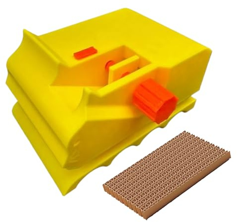 Tagliascatole per Gatti,Attrezzo per Taglio Strisce Graffiatoi - Taglierina Ergonomica Cartone Gatti per Casa e Posto di Lavoro