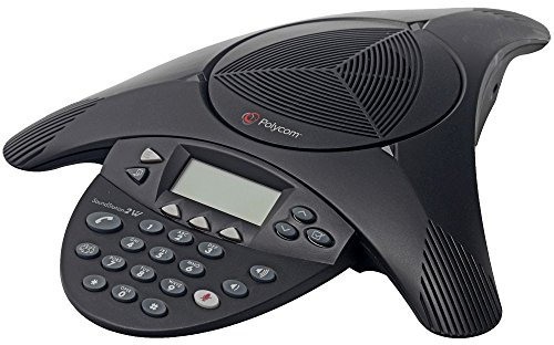 Polycom Soundstation - Unità di conferenza wireless espandibile da 2 W, colore: Nero