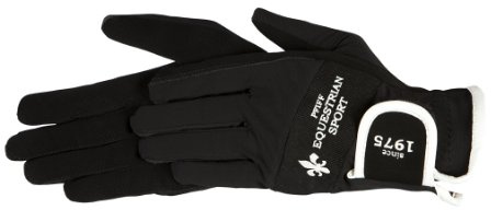 PFIFF 101391 Gants d'équitation pour Femme Noir Taille L