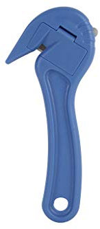 Cofan Cútter especial para flejes | La cuchilla oculta proporciona mayor seguridad | Diseño de pico de loro