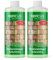 ABACUS® Steinreiniger, selbsttätiger Algenentferner & Flechtenentferner für Stein & Pflaster, 40% Wirkstoff, gegen Flechten & Algen auf Pflastersteinen & Steinplatten – Steinreiniger 2x 1000 ml (8092)