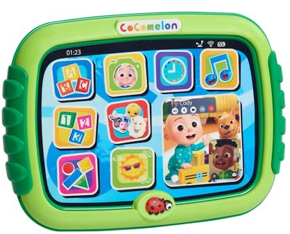 CoComelon - Tableta de aprendizaje, más de 60 frases de aprendizaje, canta con la canción del alfabeto, juguetes para niños a partir de 18 meses Just Play