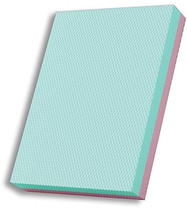 ToeWoe Balance-Schaumstoffpads Fitness-Übung Kernstabilitäts-Trainer rutschfest Extra Dicke Crash-Pad für Rehabilitation und Core-Training (Color : Style6, Size : 50 * 40 * 6cm)