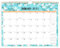 Calendar 2025-2026 - Wall Calendar 2025-2026 with Thick Paper, 2025-2026 Calendar, 37 x 29 cm, July 2025 - December 2026, Twin-Wire Binding Hanging Hook Large Mixed Color Ruled Blocks