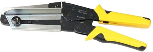 Malloy VSJ-110XC PVC-Kabelkanalschere mit Professionellem Schnittwinkel Von 45-90 Grad, Robustes PVC-Schneidwerkzeug