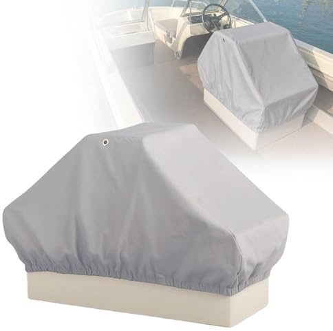 Funda de Asiento para Barco, Espalda con Espalda, Funda de Almacenamiento de Asiento Doble, Impermeable, Resistente al Agua, Resistente, 50 L x 22 W x 22 H