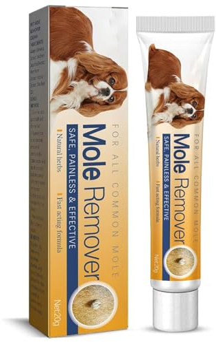 Rakiuty Crema para Verrugas de Mascotas para Perros y Gatos, Removedor de Marcas de Piel, Callos y Cuidado de la Piel, Crema Eliminadora de Verrugas