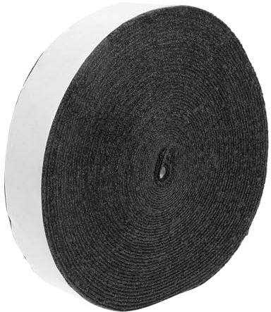 Healeved Ruban Adhésif Antidérapant Absorbant pour Grip de Raquette de Tennis et Badminton Bande Anti-Transpiration Extensible 10 Mètres Noir Grip Léger et Solide pour Sport