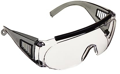 Allen Company Safety Glasses - Ballistic Eye Protection for Men and Women - Shooting Accessories that Work with Prescription Glasses - ANSI Z87.1 Impact Resistance - Clear