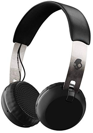 Skullcandy Grind Bluetooth Wireless On-Ear Headphones - Black/Chrome