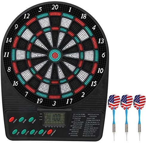 Elektronische Dartscheibe, Dartscheiben für Erwachsene Elektronisches Dartzubehör Elektronisches Dartspiel, Dartscheibe für Familienfreizeit maximale Haltbarkeit