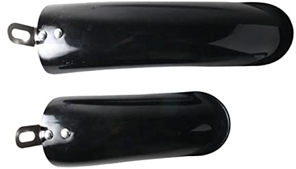 Oshhni Garde-Boue de vélo Pliant Garde-Boue Avant et arrière Garde-Boue de vélo pour vélo électrique, Noir 12 Pouces