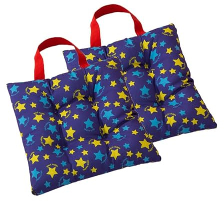 Shuiltad 2 Pcs Child Chair Cushions Chair Seat Pad for Classroom Home Kids Floor Pillow Cushion 10(25cm)