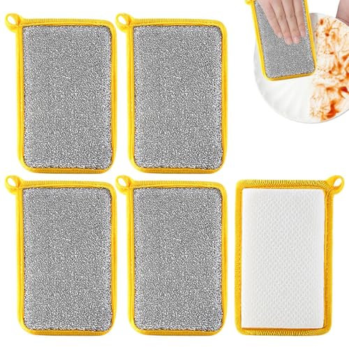 Stracci per lavare i piatti, strofinacci in spugna per | Spugna per lavare i piatti multifunzionale delicata - Stracci assorbenti per lavastoviglie per padelle, pentole, stoviglie, piatti