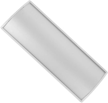 Uonlytech Plaque Signalétique en Alliage d'Aluminium Vierge 30X10 CM Panneau Murale Personnalisable Bureau École