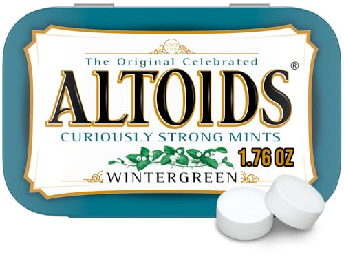 Altoids Wintergreen Curiously Strong Mints 1.76 oz