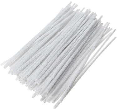 Smoking Pipe Cleaners Blend Cotton Rods Tobacco Smoke Mouthpiece Convenient Cleaning Tool （50pcs/Pack，1PACK，50pcs in Total）