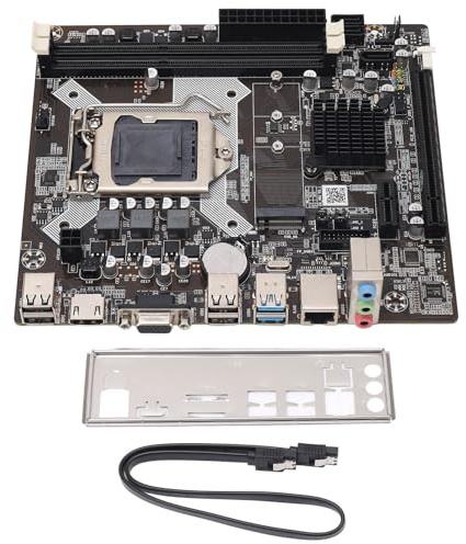 B85G ATX-Motherboard für PC-Desktop, E3 V3 LGA 1150-Motherboard, 100 Mbit/s NIC, 2 X DDR3, SATA3.0, PCIE 16X, Computer-Mainboard für Büro und Zuhause