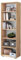 Bellamio Apol Bücherregal mit 6 Fächern - Standregal Holz in Eichenoptik - offenes Holzregal - stabiles Regal für Wohnzimmer, Büro & Arbeitszimmer - höhenverstellbares Aktenregal 176x60x33cm