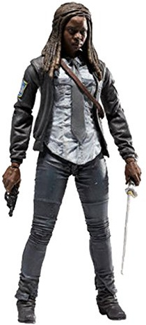 The Walking Dead Figurine à Collection Michonne,15,2 cm, Série 9