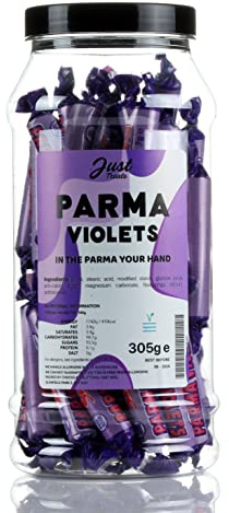 Original Parma Voilets Gift Jar from the A-Z Retro Sweet Shop Collection