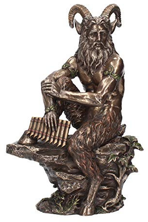 Nemesis Now Pan Figurine 34cm Bronze