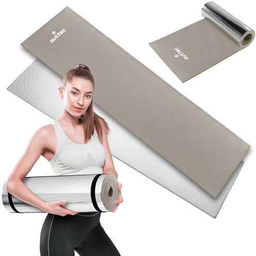 Esterilla isotérmica con Capa Aislante de Aluminio – Espuma EVA – Esterilla de Aluminio – Esterilla para Tienda de campaña – Esterilla para Dormir – Camping Survival – Base de Camping