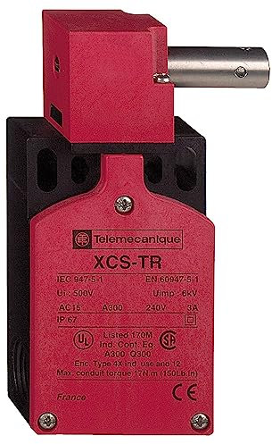 Schneider Electric XCSTR752 Safety Switch TP 30mm, Plastic 2-Conduit 113,5X40X44Mm Safety Lever 2Nc+No Slow M16 Spindle Length 30 M