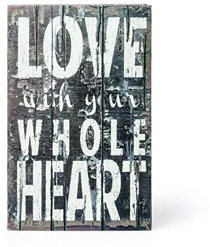 Diversion Book Safe Storage Box, Love Style-Code, 9.5×6×2.2