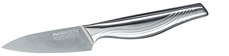 Nirosta Coltello da verdura Swing 20 cm – Acciaio inossidabile di alta qualità – Coltello affilato di qualità professionale per verdure, frutta & Co – Lama affilata a mano – Manico antiscivolo