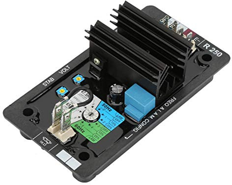 Regulador de Voltaje R250 AVR Regulador de Voltaje Automático Conjunto de de Generación sin Escobillas Accesorios