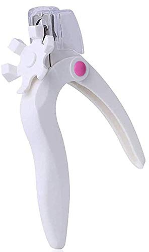 Momoj Coupe-Ongles Faux Ongles Ciseaux Français Pince De Manucure ，Tondeuse À Cuticules Pour Réglable Outils Nail Art , 1 Unité (Lot 1)