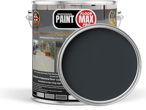Industrial Floor Paint Light Mid Dark Grey Concreate Coatings (Dark Grey)