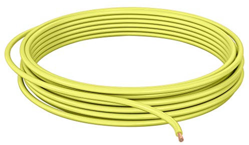 DCSk Fahrzeugleitung - 2,5mm² - 10m - FLRY B asymmetrisch - 2.5 mm² - KFZ Kabel Litze - Gelb - 2 5mm2