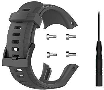 INF Silikon Uhrenarmbänder Kompatibel mit Suunto 5 Ersatzbänder für Uhr/Smartwatch