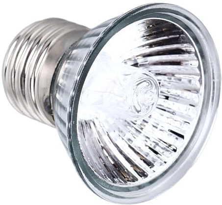 Lampe Chauffante UVA UVB pour Reptiles, Lampe Chauffante pour Tortues avec éclairage à 360 Degrés, Ampoule pour Reptiles, Tortues, Lézards (75W)