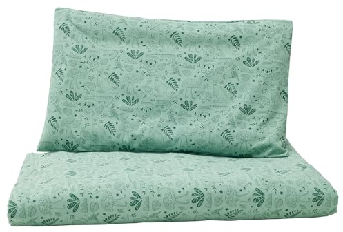 loud + proud Children's Jersey Bed Linen Set Made of Organic Cotton 100 x 135 cm, Pillow 40 x 60 cm, GOTS Certified