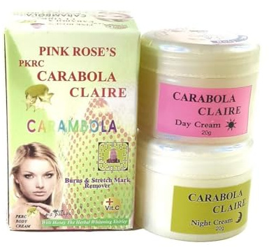 Pink Rose’s Carabola Claire Day And Night Lightening Carambola Facial Cream