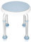 Duschhocker 360° Drehbar Duschsitz Duschstuhl Höhenverstellbar Standfesten