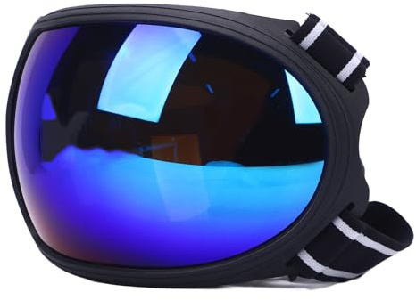 SPYMINNPOO des Lunettes d'équitation, Une Sangle Réglable, Un Confort amélioré, Une visibilité Optimisée, Un Cadre en Plastique Léger, Une Conception d'ajustement sécurisé, Une Utilisation (Blue)