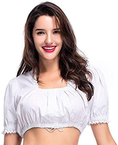 Boolavard Blusa Oktoberfest Bávara Tradicional Dirndl Alemán (M)