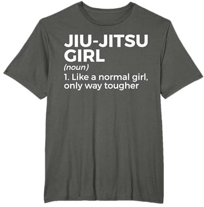Jiu Jitsu Girl Definizione Arti Marziali Divertenti Maglietta