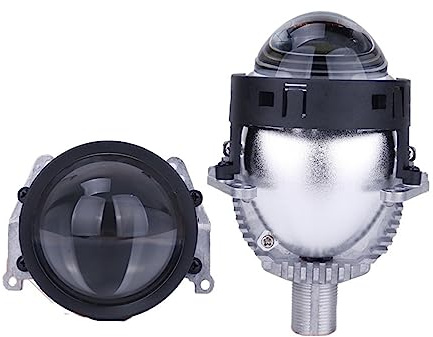 Lentes de proyector bi-LED de 3 pulgadas, 6000K, compatibles con Hella 3R G5 H4 H7 9005/9006, Kits de retroadaptación de bombillas de faros delanteros de coche, 12 Uds., diodos Turbo con Chip LED(With